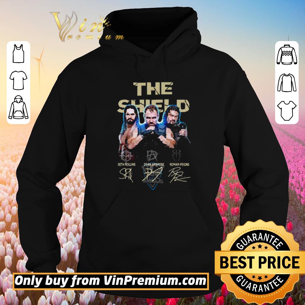 Premium WWE The Shield Seth Rollins signatures shirt 2 Premium WWE The Shield Seth Rollins signatures shirt