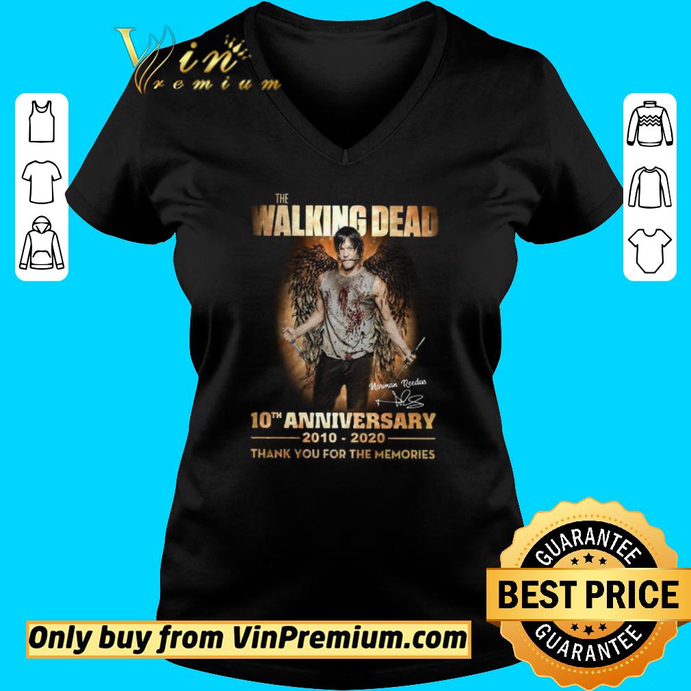 Original The Walking Dead 10th Anniversary 2010 2020 Thank You For The Memories Signature shirt 3 Original The Walking Dead 10th Anniversary 2010 2020 Thank You For The Memories Signature shirt 3