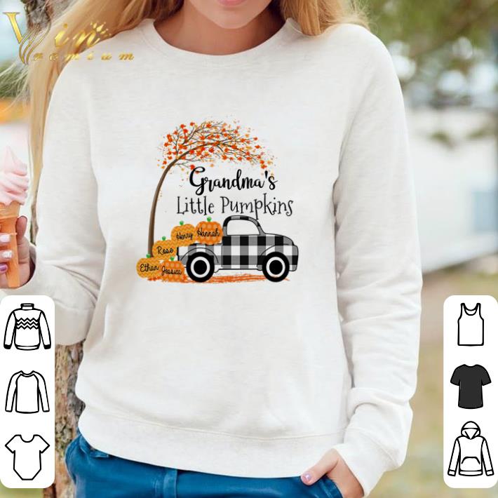 Premium Grandma’s little pumpkins Halloween shirt 10 Premium Grandma’s little pumpkins Halloween shirt