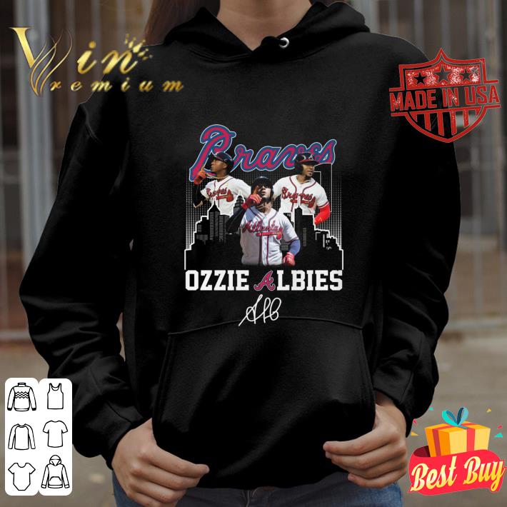 Hot Atlanta Braves Ozzie ALbies Signatures shirt 3 Hot Atlanta Braves Ozzie ALbies Signatures shirt