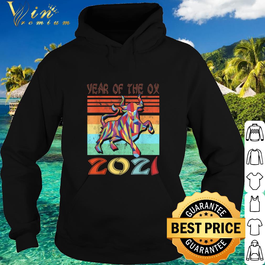 Best Chinese New Year of The Metal Ox 2021 Vintage shirt