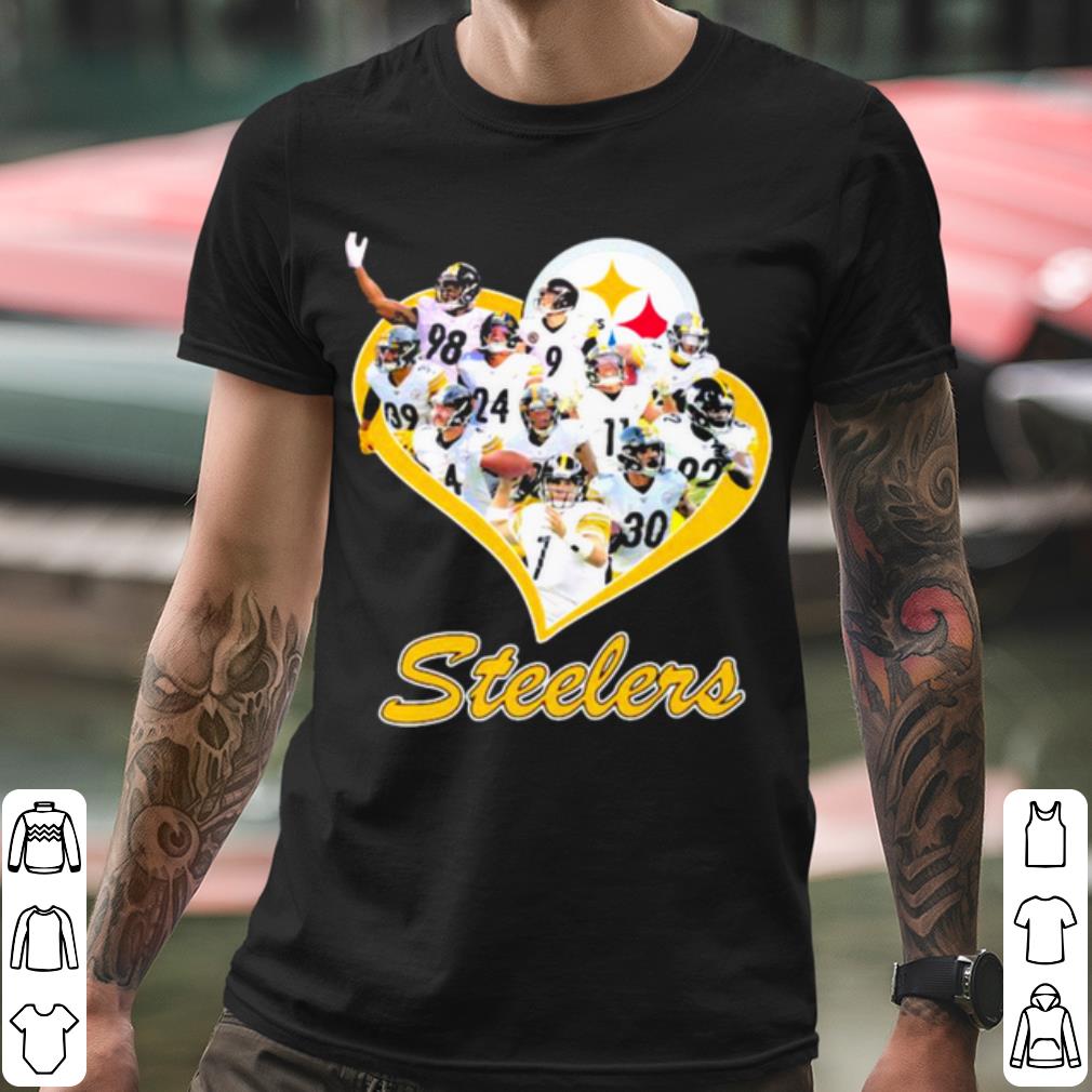 Premium Heart Football Pittsburgh Steelers shirt 2 Premium Heart Football Pittsburgh Steelers shirt
