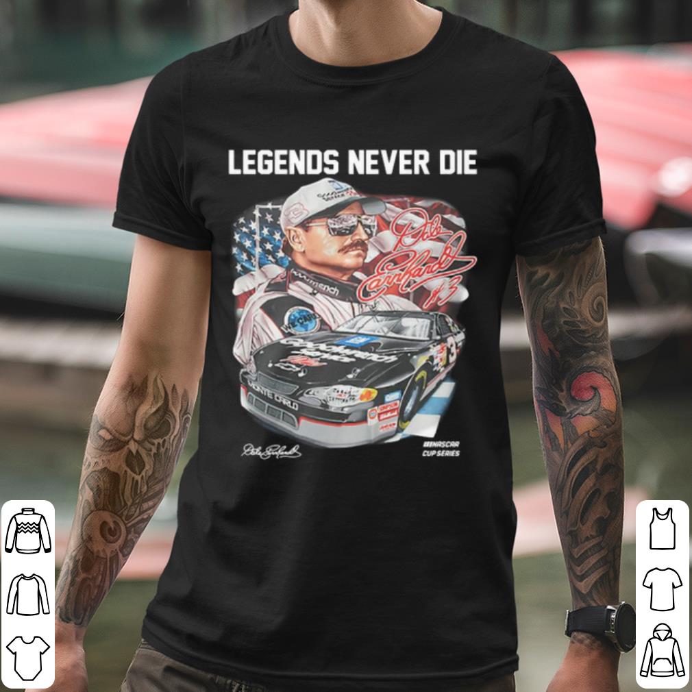 Premium Legend Never Die Dale Earnhardt Signature shirt 2 Premium Legend Never Die Dale Earnhardt Signature shirt