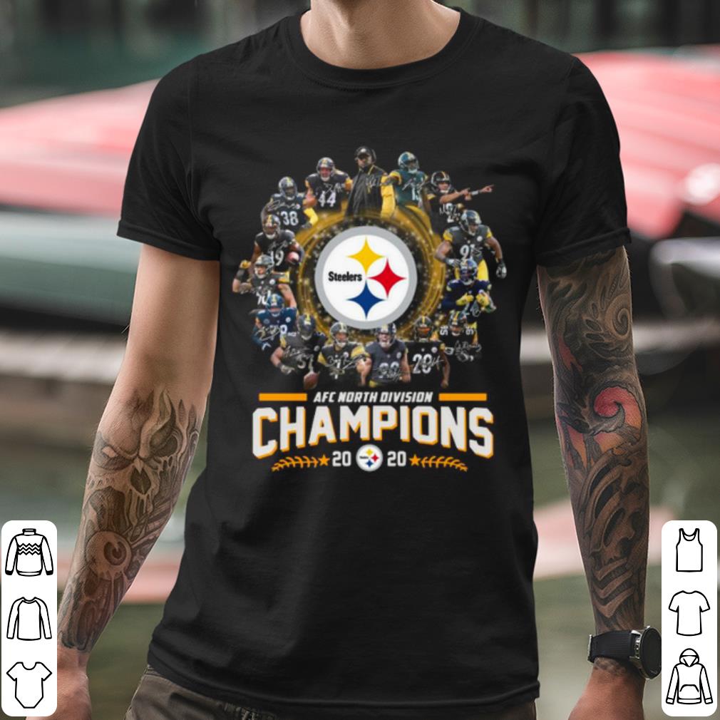 Best Pittsburgh Steelers Team Football 2020 Afc North Division shirt