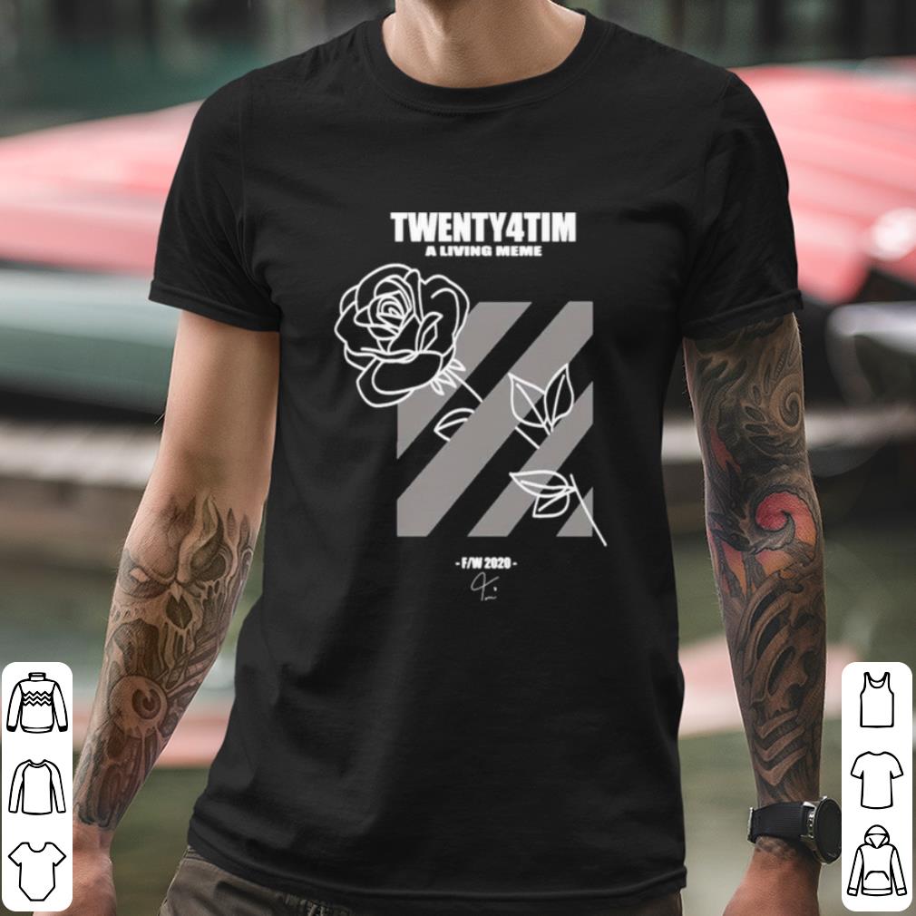 Best Twenty4tim shop merch rose shirt 2 Best Twenty4tim shop merch rose shirt