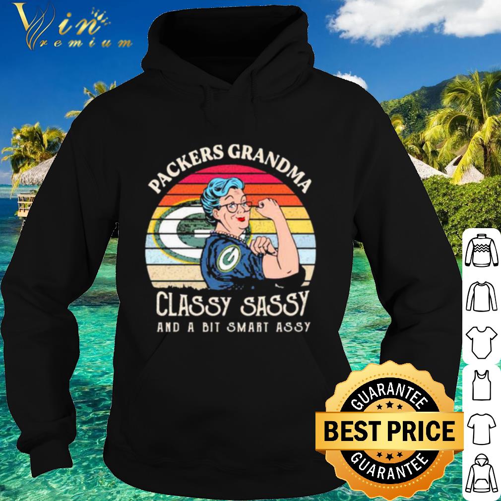 Official Packers Grandma Classy Sassy And A Bit Smart Assy Vintage shirt 2 Official Packers Grandma Classy Sassy And A Bit Smart Assy Vintage shirt