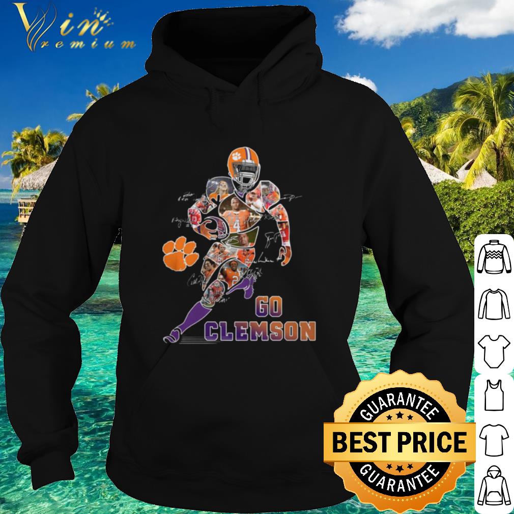 Premium Players Go Clemson Tigers Football Signatures shirt