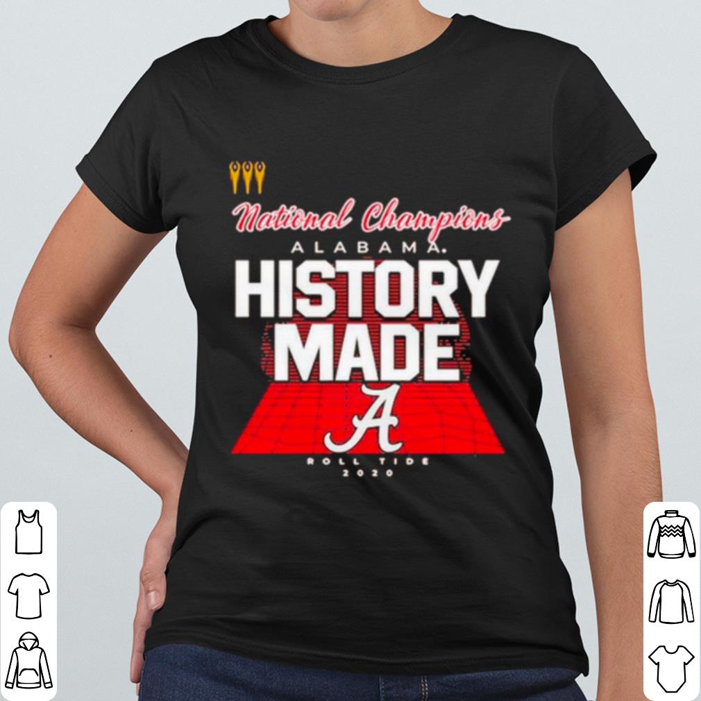 Premium History Made Alabama 2021 National Championship shirt