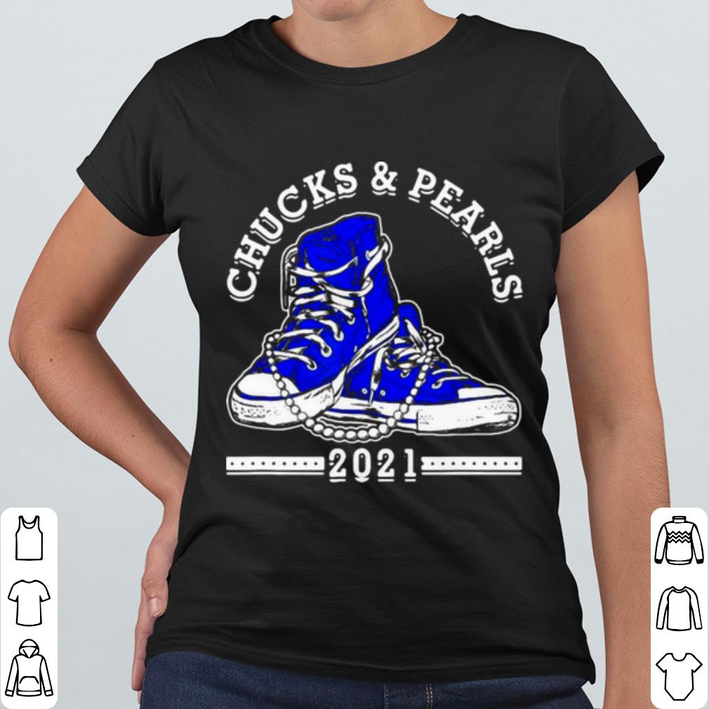 Premium Biden Harris Chucks And Pearls 2021 shirt