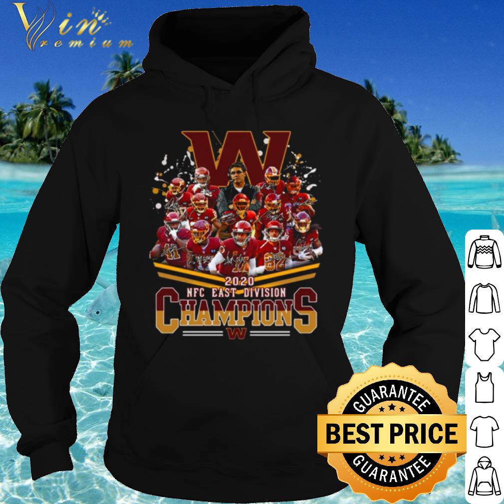 Best Washington Redskins Football Nfc East Division Champions Signatures shirt