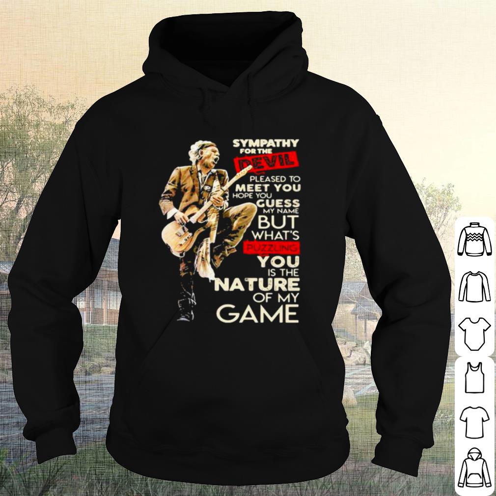 Best Mick Jagger Sympathy For The Devil Pleased To Meet You Hope You Guess shirt