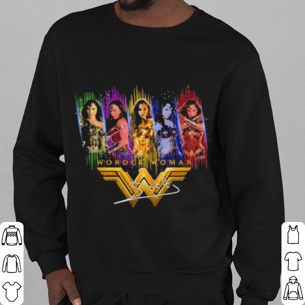 Nice Wonder Woman Movies Signature shirt