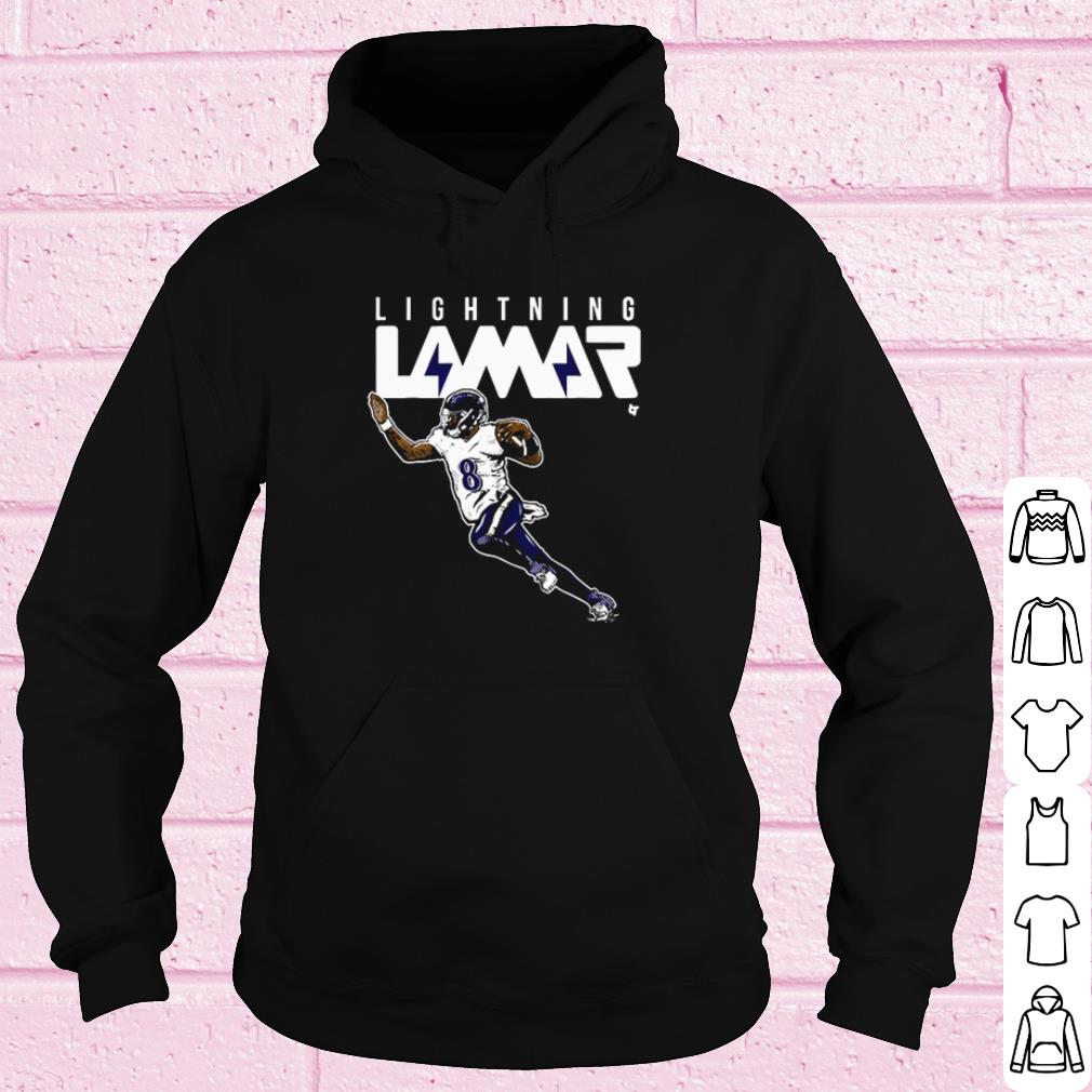 Premium Lightning Lamar Baltimore Ravens shirt