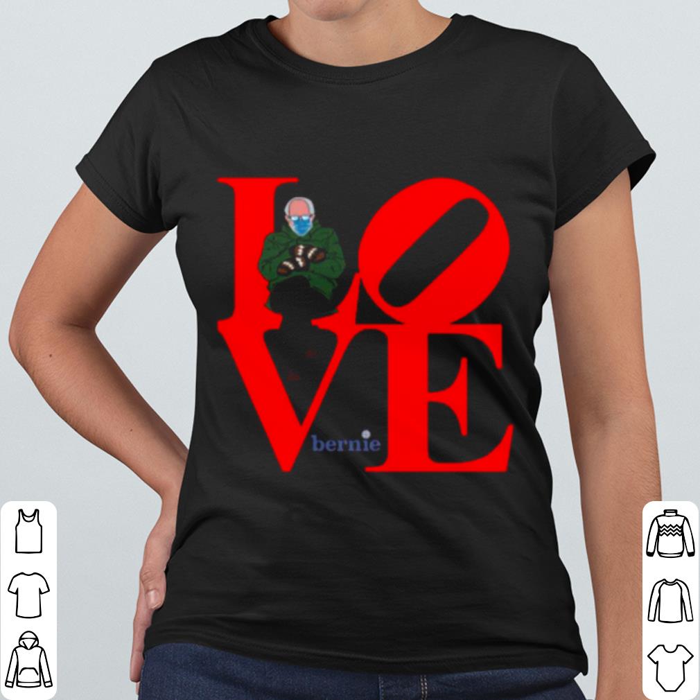 Official Love Bernie Sanders 2021 Inauguration Happy Valentine shirt