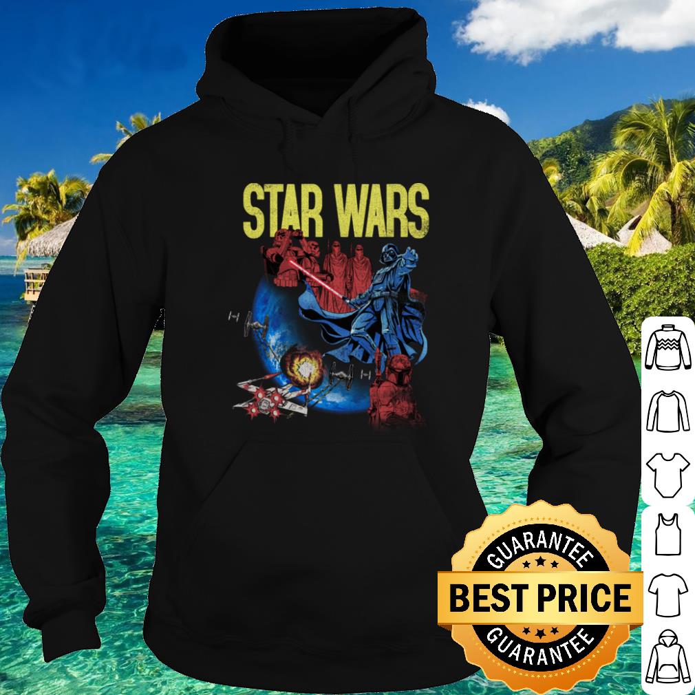 Pretty Star Wars Darth Vader Bad Guys Collage shirt