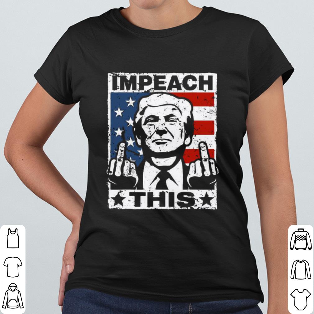 Cool Trump Impeach This American Flag shirt 2 Cool Trump Impeach This American Flag shirt