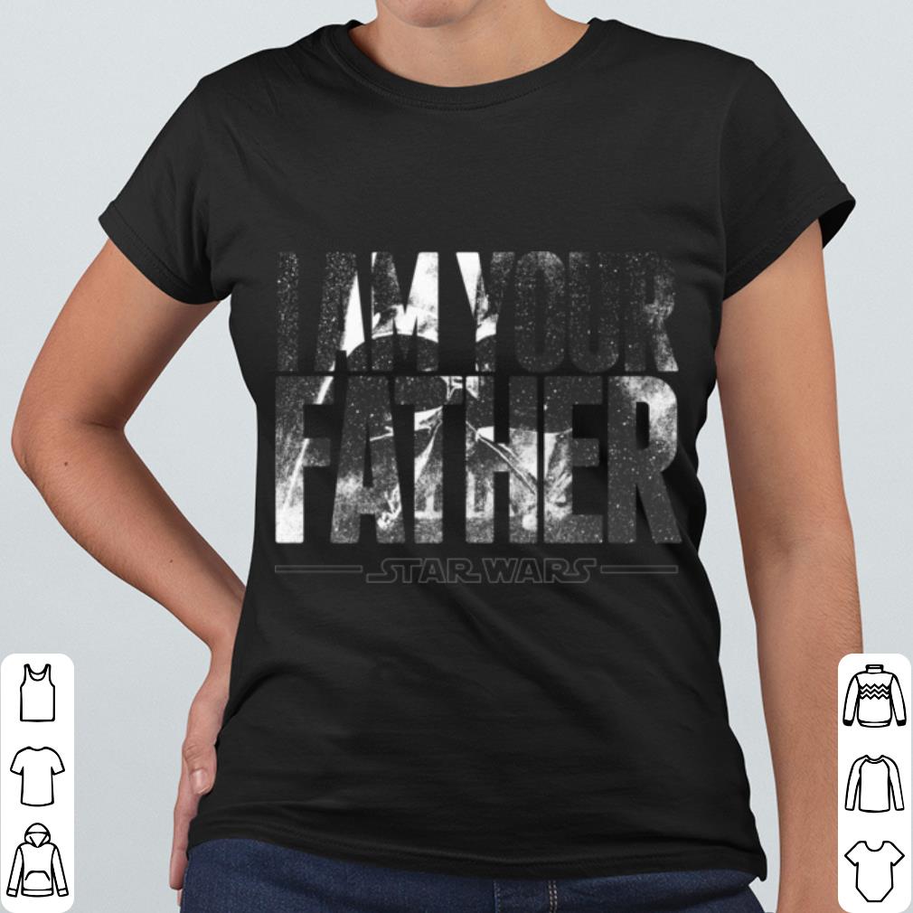 Cool Star Wars Darth Vader I Am Your Father Snowy Graphic shirt