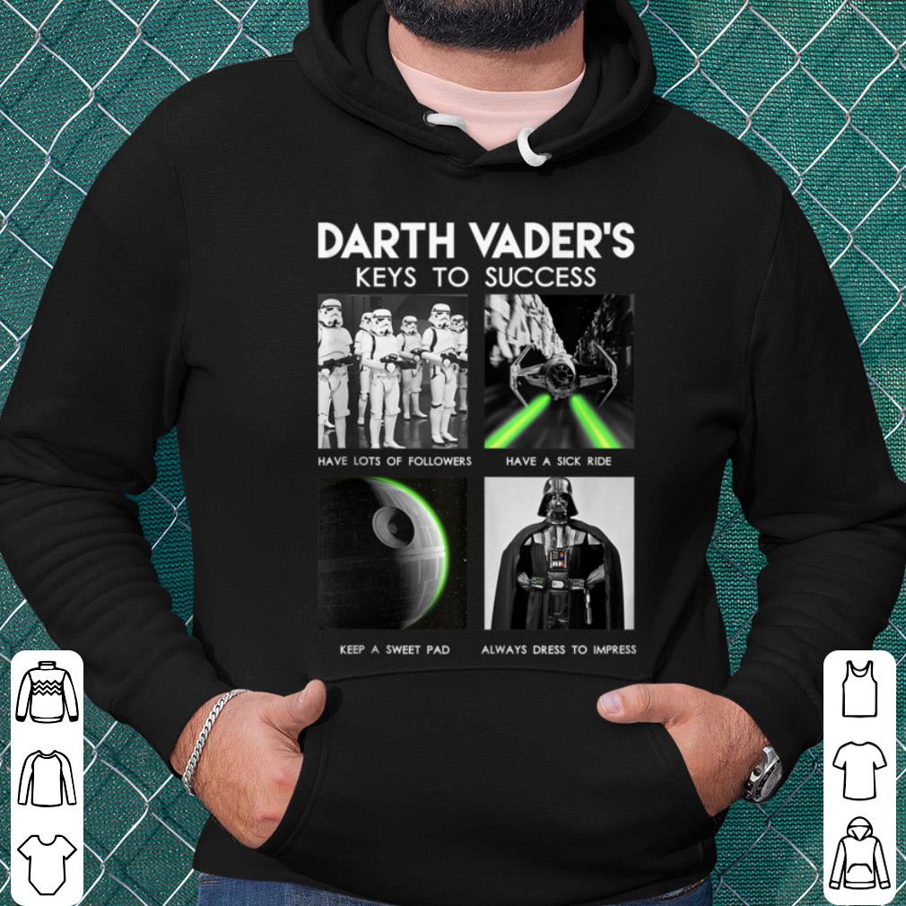 Awesome Star Wars Darth Vader Keys To Success shirt
