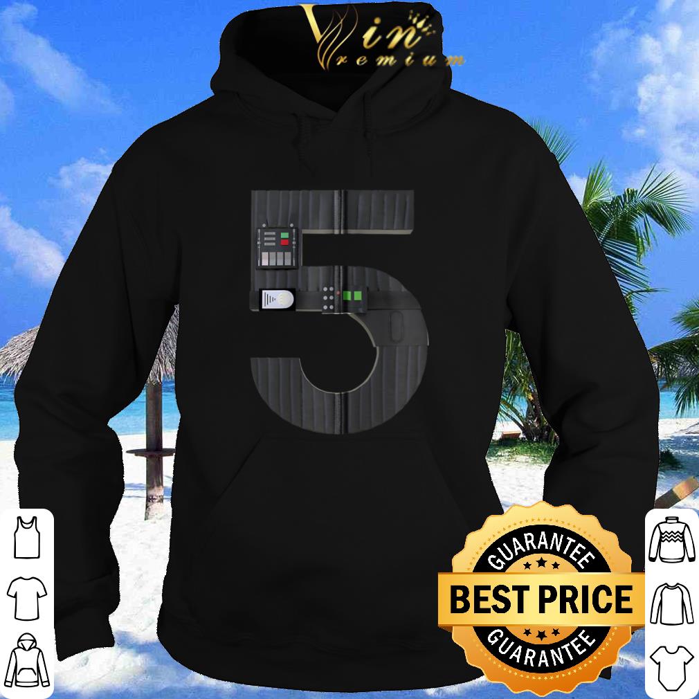 Pretty Star Wars Darth Vader Fifth Birthday shirt