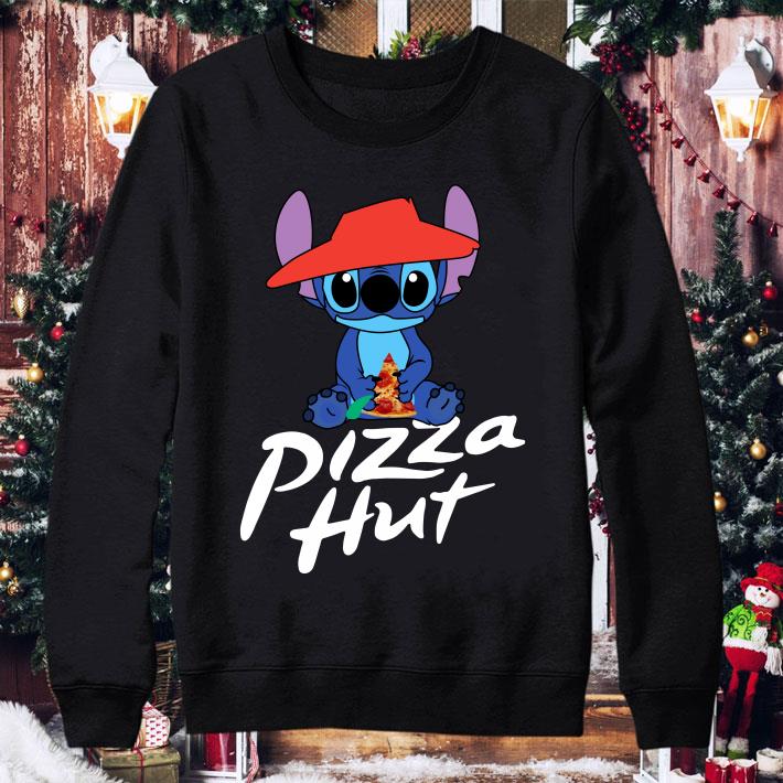 Stitch mashup Pizza Hut shirt