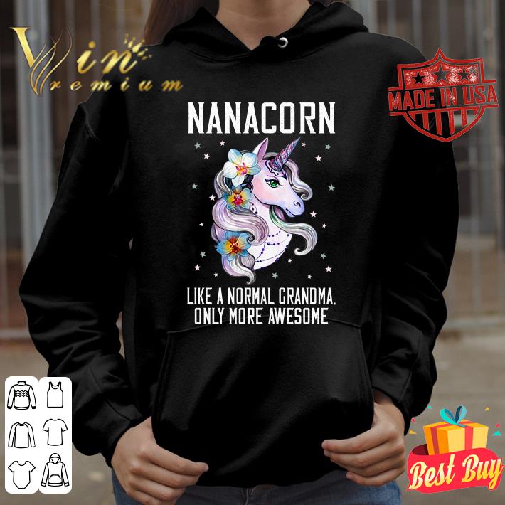 Premium Nanacorn Cute Unicorn Lover Mother Day Gift Grandma shirt 7 Nanacorn Cute Unicorn Lover Mother Day Gift Grandma shirt