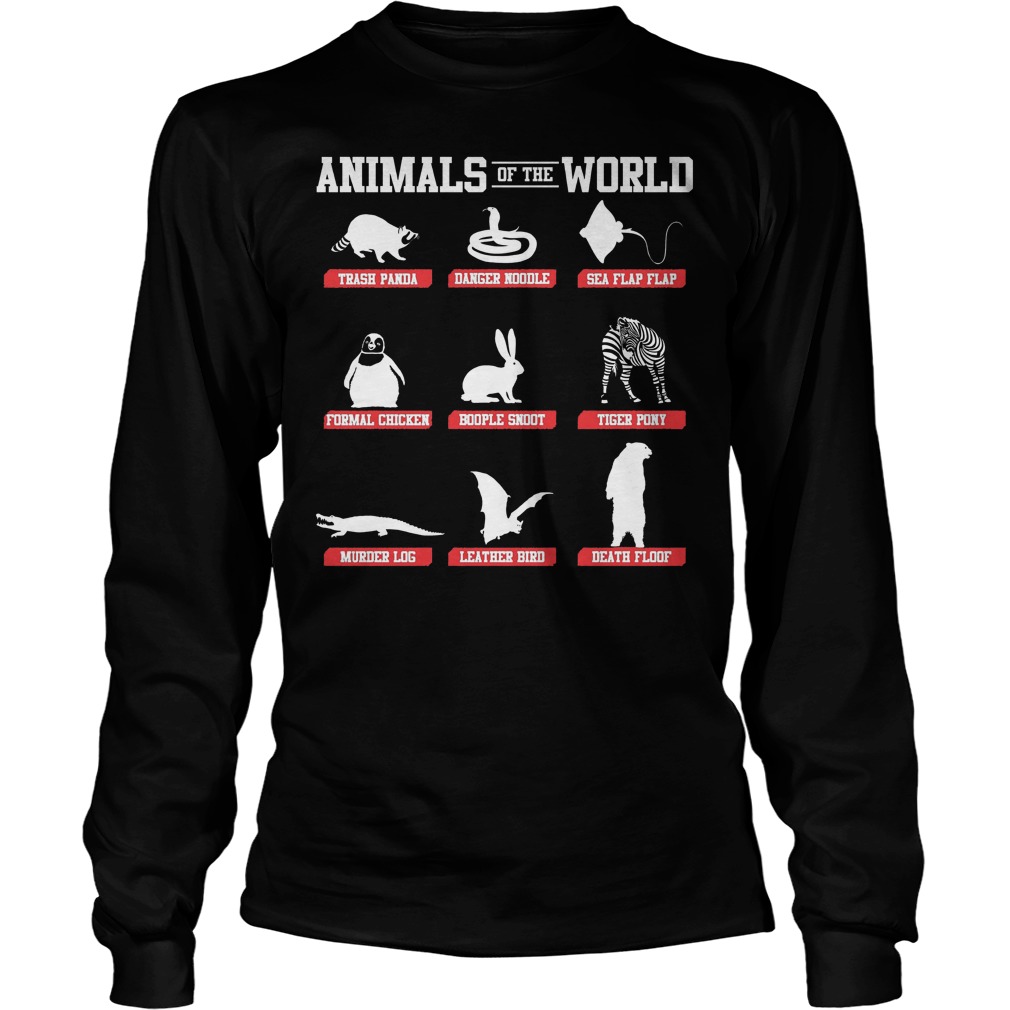 Funny Meme Animals Of The World Shirt 3 Funny Meme Animals Of The World Longsleeve