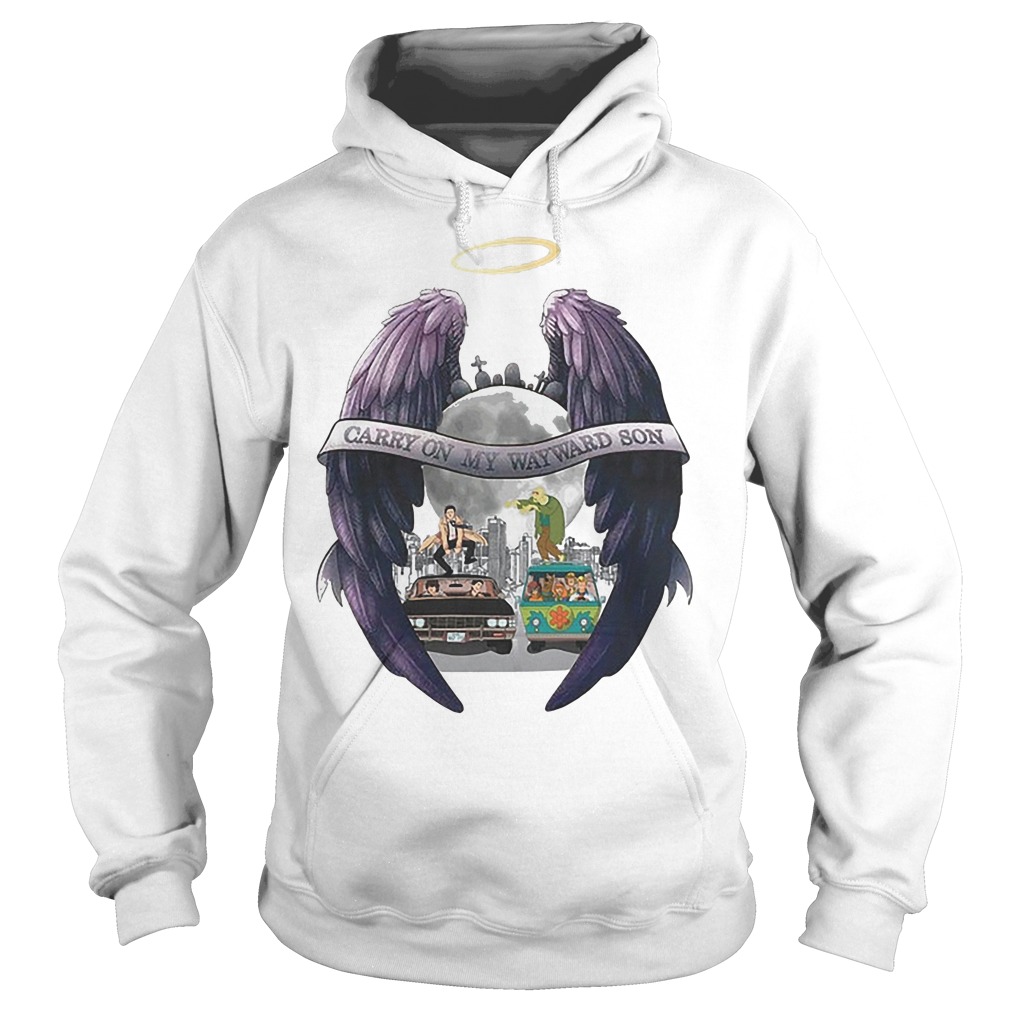 Carry On My Wayward Son Scooby Natural Shirt 2 Carry On My Wayward Son Scooby Natural Hoodie