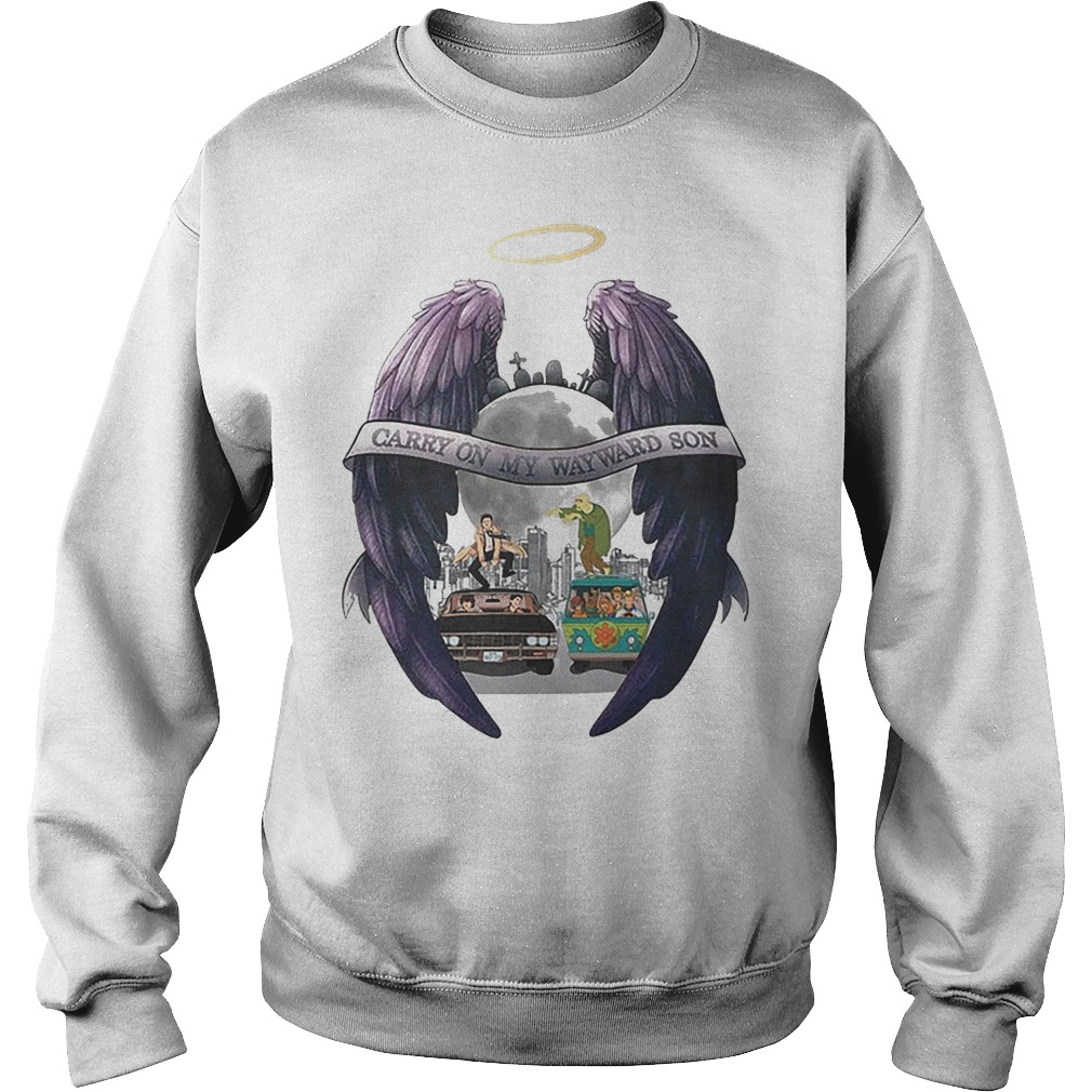 Carry On My Wayward Son Scooby Natural Shirt 4 Carry On My Wayward Son Scooby Natural Sweater