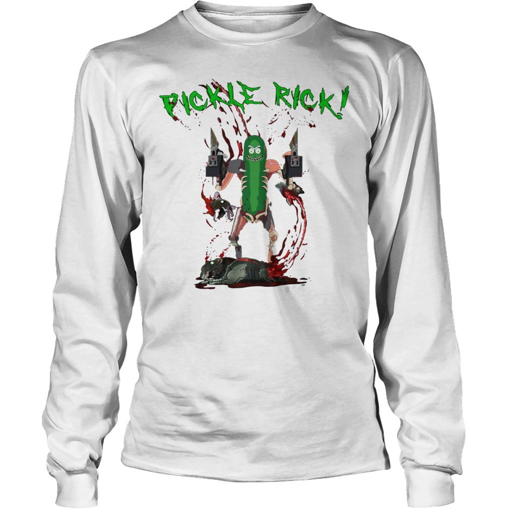 Rick And Morty Pickle Rick Monster Shirt 4 Rick And Morty Pickle Rick Monster Longsleeve
