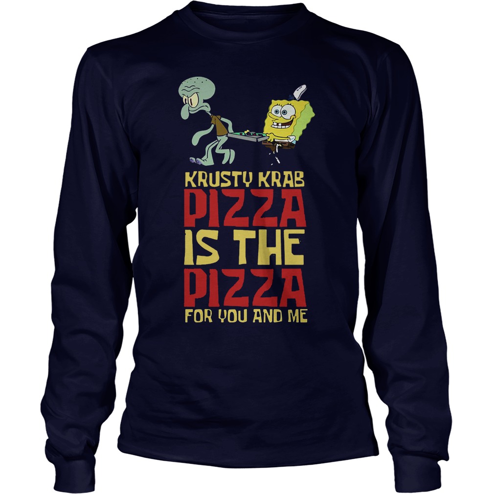Spongebob Squarepant Krusty Krab Pizza Shirt 4 Spongebob Squarepant Krusty Krab Pizza Longsleeve