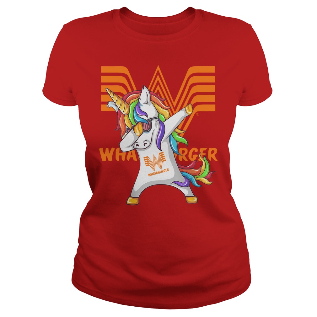Unicorn Whataburger Dabbing Shirt 18 Unicorn Whataburger Dabbing Ladies