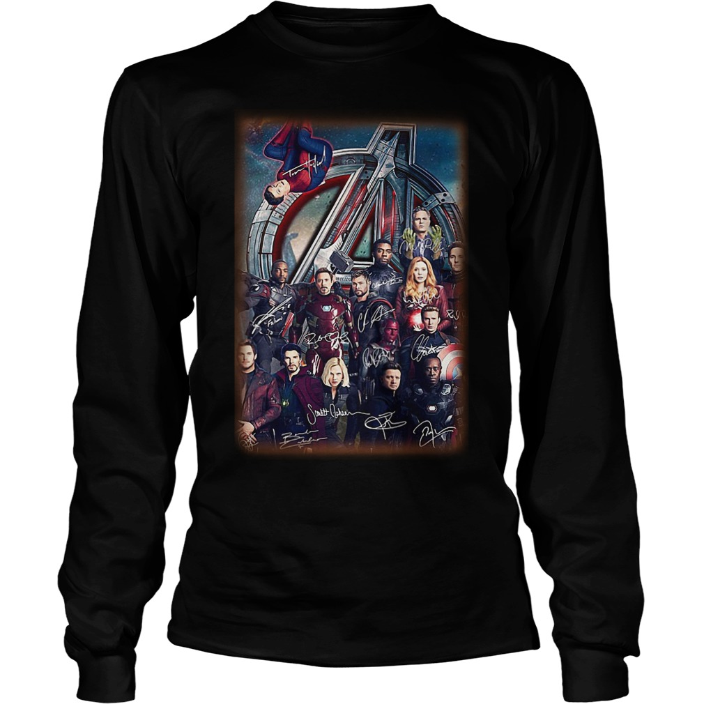 Marvel Character Of Avenger Infinity War Shirt 4 Marvel Character Of Avenger Infinity War Longsleeve