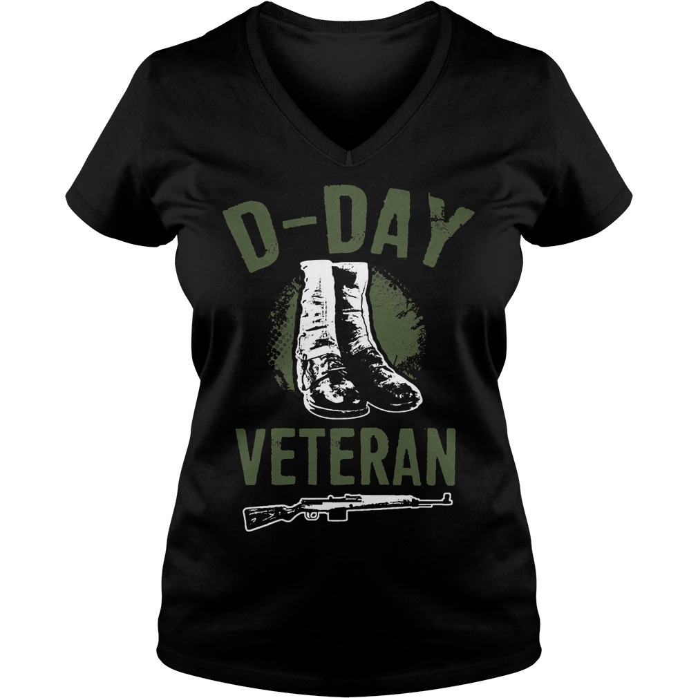 D Day Veteran Perfect Gift For Veterans T-Shirt 5 D Day Veteran Perfect Gift For Veterans V Neck