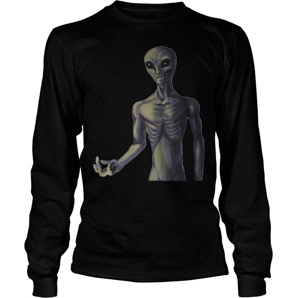 Gray Alien T-Shirt 16 Gray Alien Longsleeve