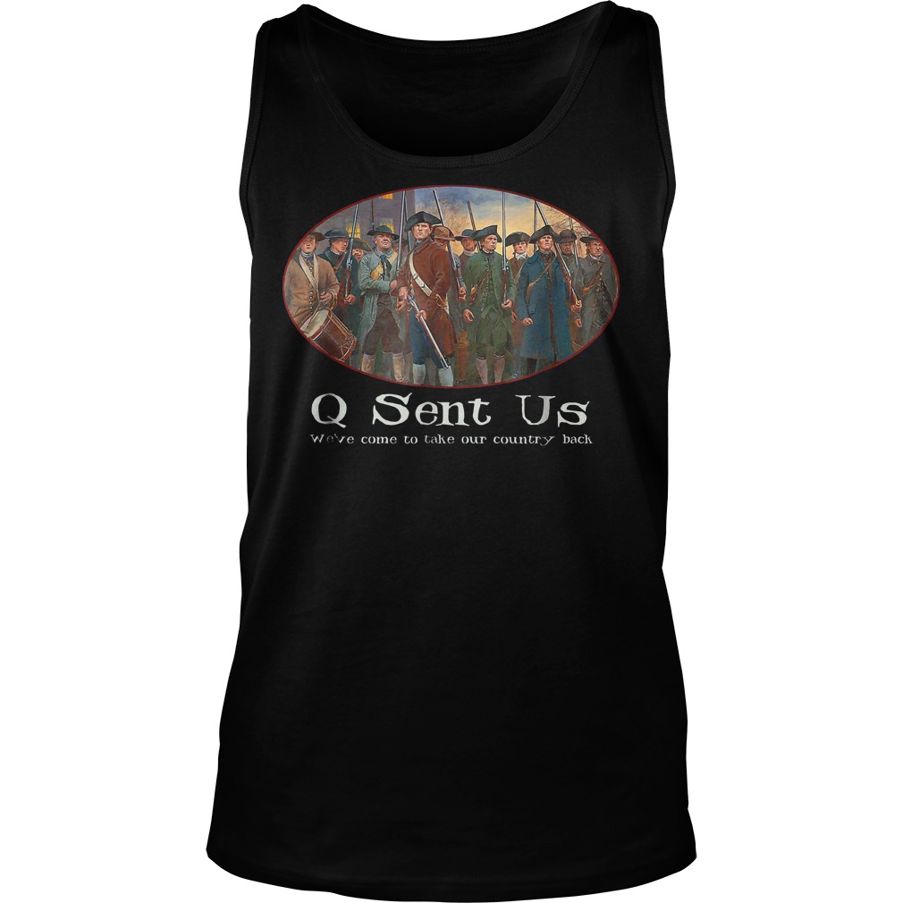 Qanon Where We Go One We Go All Sent Us Maga T-Shirt 23 Qanon Where We Go One We Go All Sent Us Maga T-Shirt Unisex Tank Top