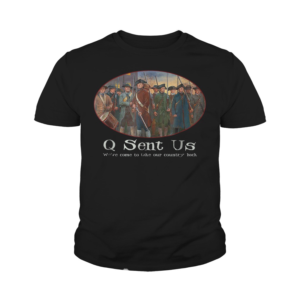 Qanon Where We Go One We Go All Sent Us Maga T-Shirt 27 Qanon Where We Go One We Go All Sent Us Maga T-Shirt Youth Tee