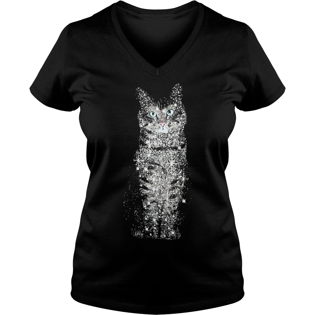 Best Price Cat bling shirt 10 Best Price Cat bling shirt Ladies V-Neck