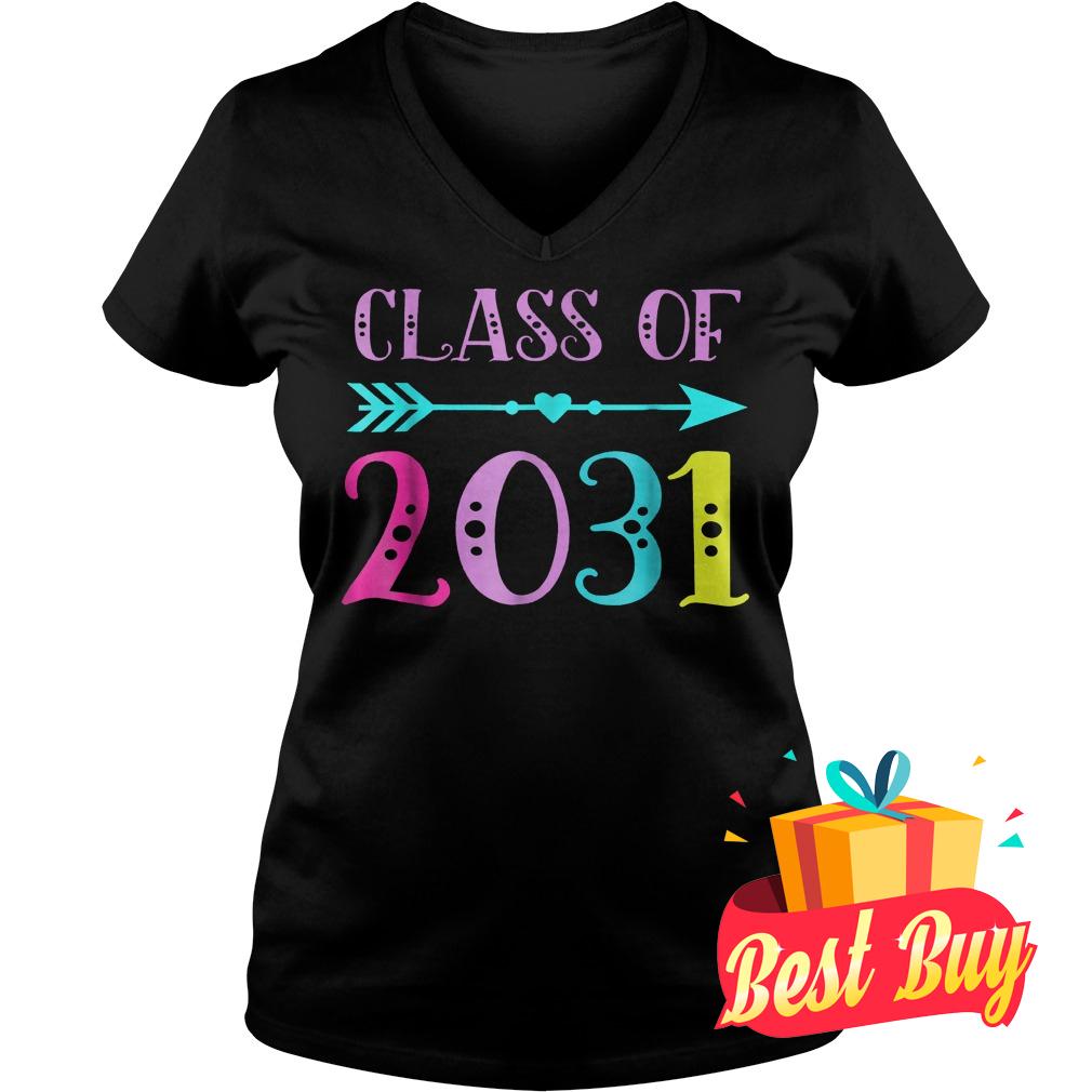 Best Price Grow With Me First Day Of School Class Of 2031 Shirt 10 Best Price Grow With Me First Day Of School Class Of 2031 Shirt Ladies V-Neck