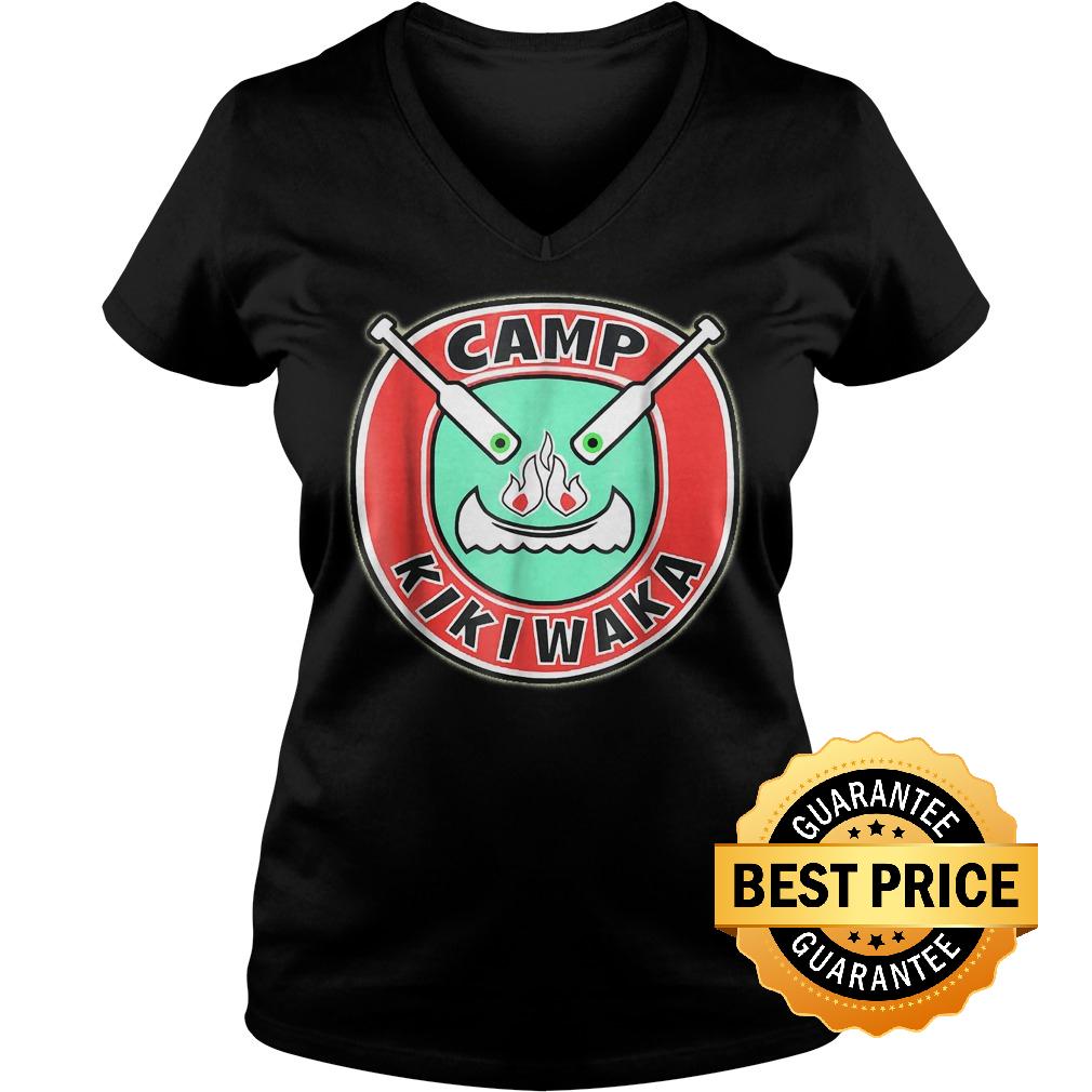 Original Camp Fire Kikiwaka shirt 4 Original Camp Fire Kikiwaka shirt Ladies V-Neck