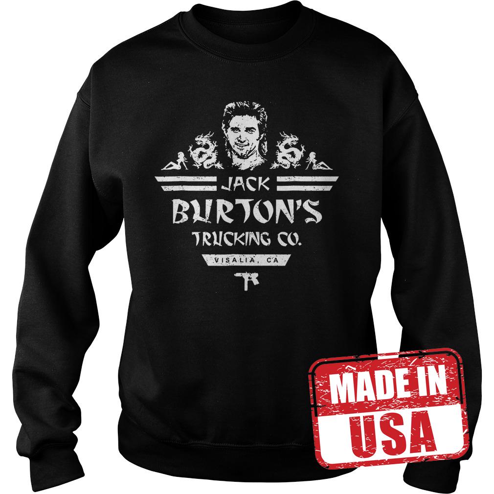 Original Jack Burton Trucking shirt 9 Original Jack Burton Trucking shirt Sweatshirt Unisex