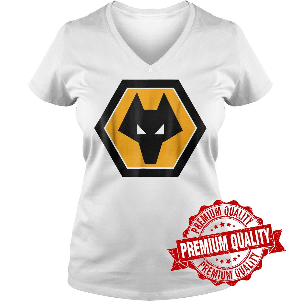 Original Wolverhampton Wanderers shirt 4 Original Wolverhampton Wanderers shirt Ladies V-Neck