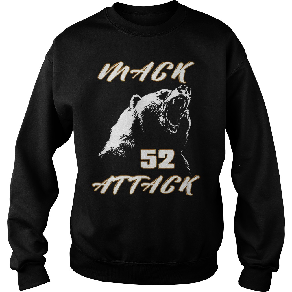 Mack attack 52 bear beast chicago Shirt 3 Mack attack 52 bear beast chicago Shirt Sweatshirt Unisex