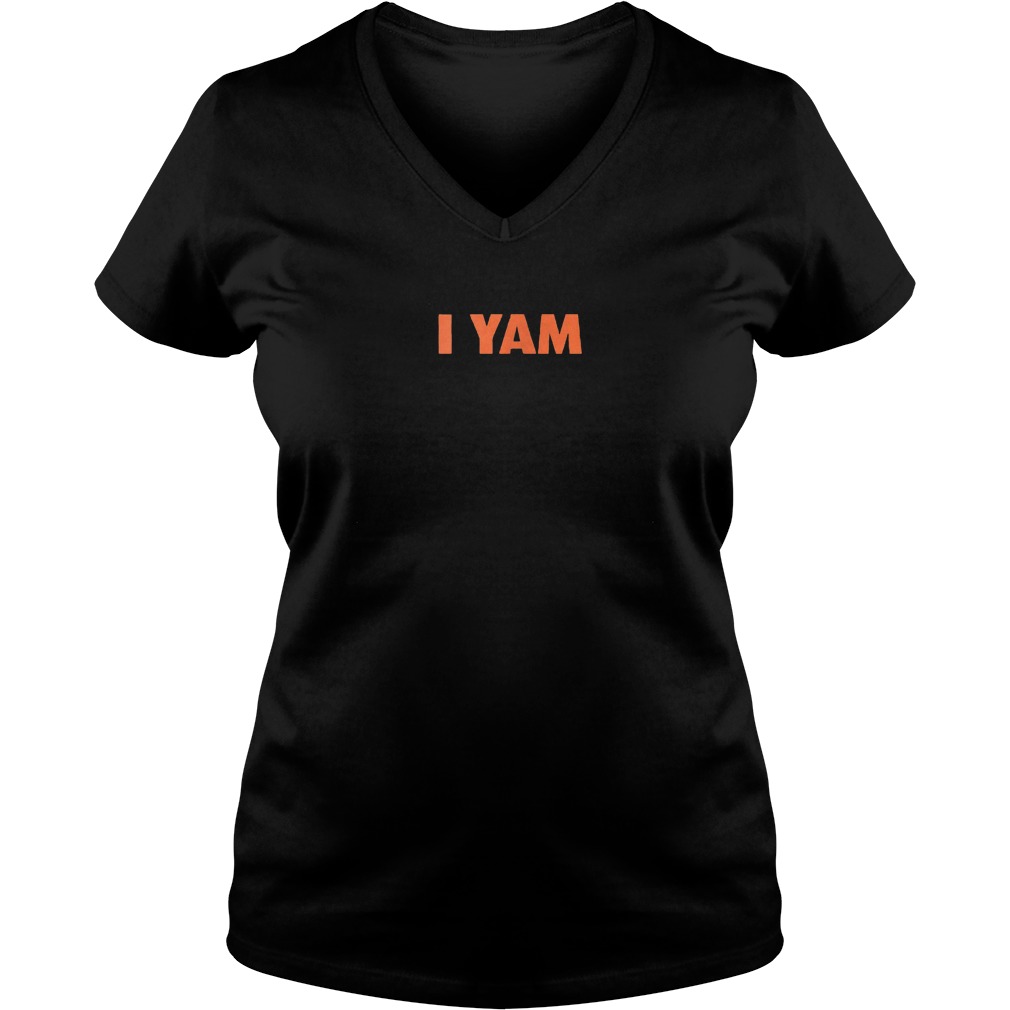 She's My Sweet Potato I Yam Shirt 10 She's My Sweet Potato I Yam Shirt Ladies V-Neck