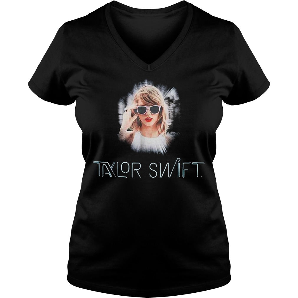 Taylor Swift for world tour PR shirt 4 Taylor Swift for world tour PR shirt Ladies V-Neck