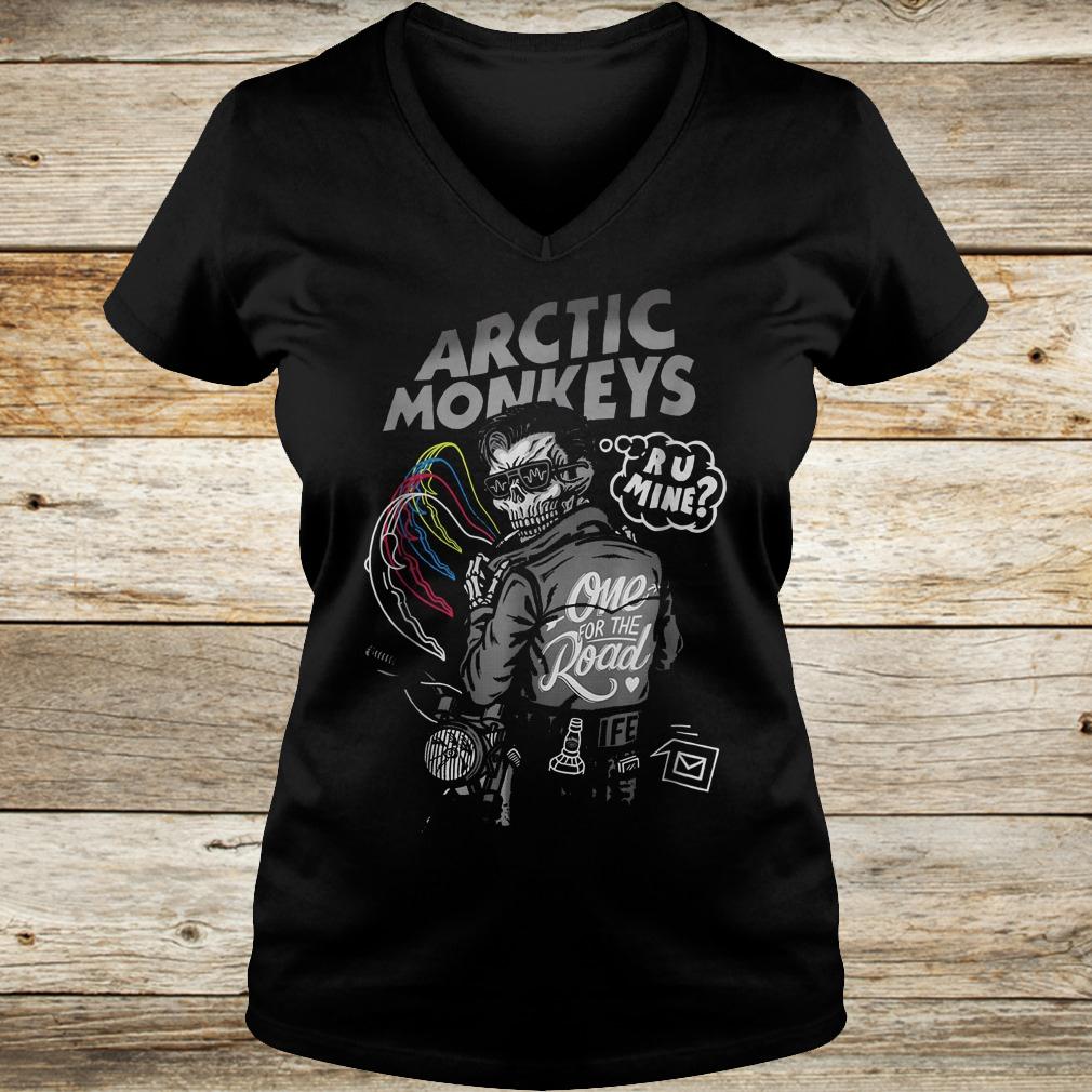 Best Price Arctic monkey one for the road shirt 4 Best Price Arctic monkey one for the road shirt Ladies V-Neck
