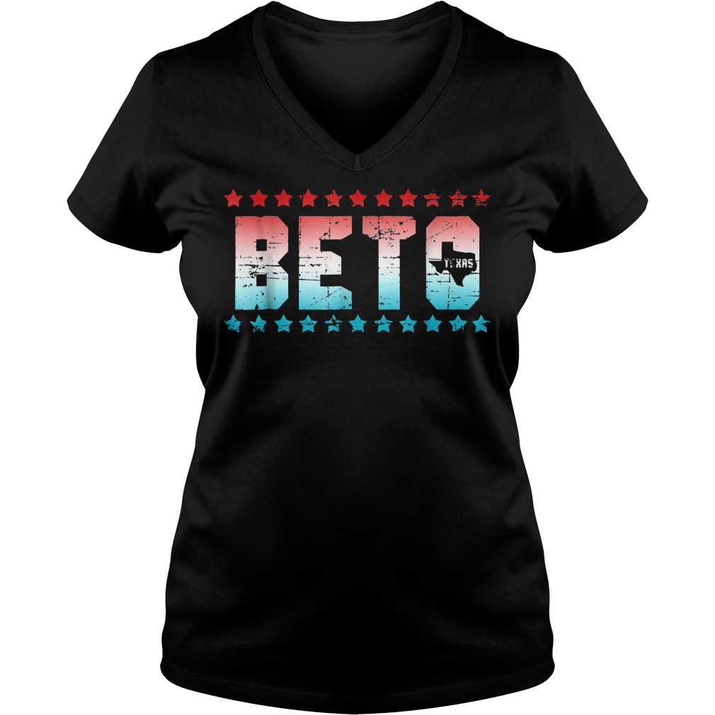 Beto for Senate Texas Beto shirt 4 Beto for Senate Texas Beto shirt Ladies V-Neck