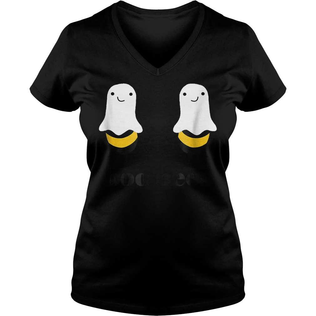 Boo bees couples halloween costume shirt 10 Boo bees couples halloween costume Ladies V-Neck