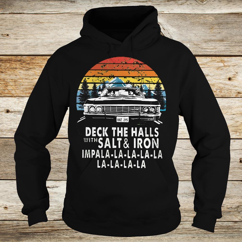 Deck the halls with salt and iron impala Shirt 10 Deck the halls with salt and iron impala Shirt Hoodie