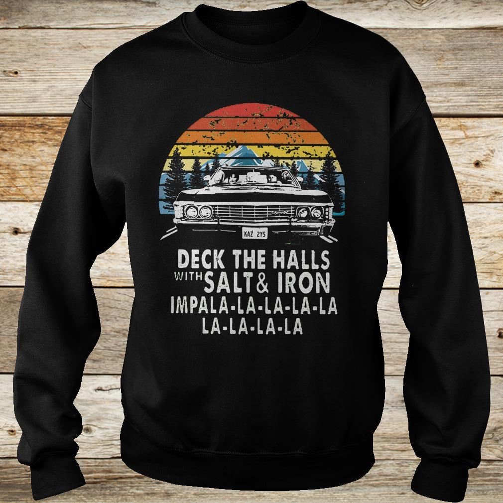 Deck the halls with salt and iron impala Shirt 11 Deck the halls with salt and iron impala Shirt Sweatshirt Unisex