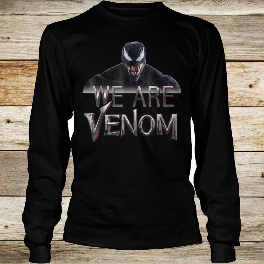 Official Marvel Venom we are Venom Big Grin shirt 5 Official Marvel Venom we are Venom Big Grin shirt Longsleeve Tee Unisex
